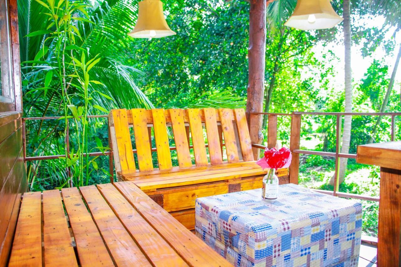 Experience The Comforts Of An Amazing Treehouse Сігірія Екстер'єр фото